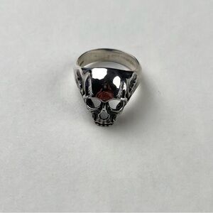 Silver Skull Ring